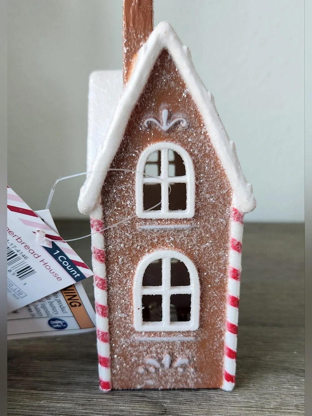 2024 TARGET BULLSEYE Light Up Village Gingerbread House. NWT